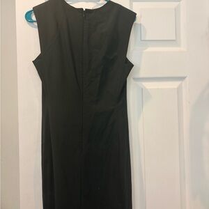 Theory Forest Green Midi Dress